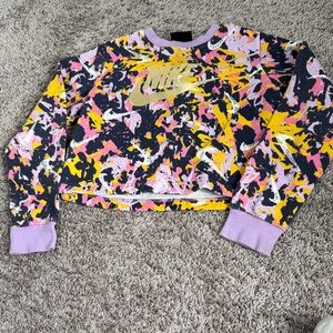 Nike Multicolor Abstract Sweatshirt